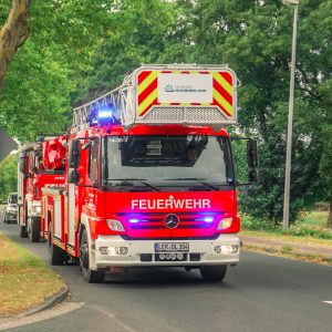 Mehr über den Artikel erfahren Ankunft unserer Drehleiter