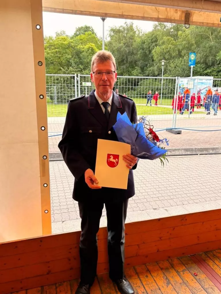 Ehrung für einen verdienten Kameraden