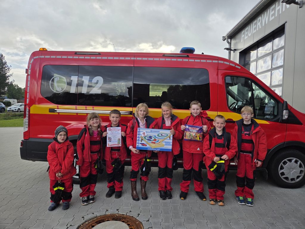 10-jähriges Jubiläum der Kinderfeuerwehr Jheringsfehn